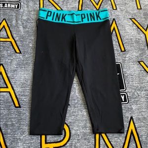 Victoria’s Secret Pink Crop Yogas.